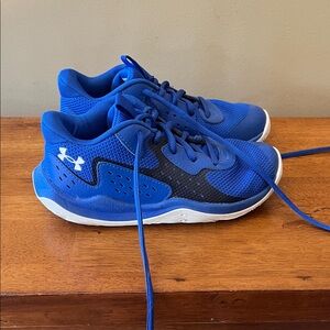 Under Armour Kids' Royal Blue Basketball Sneakers
